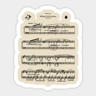 William Tell Overture Sticker